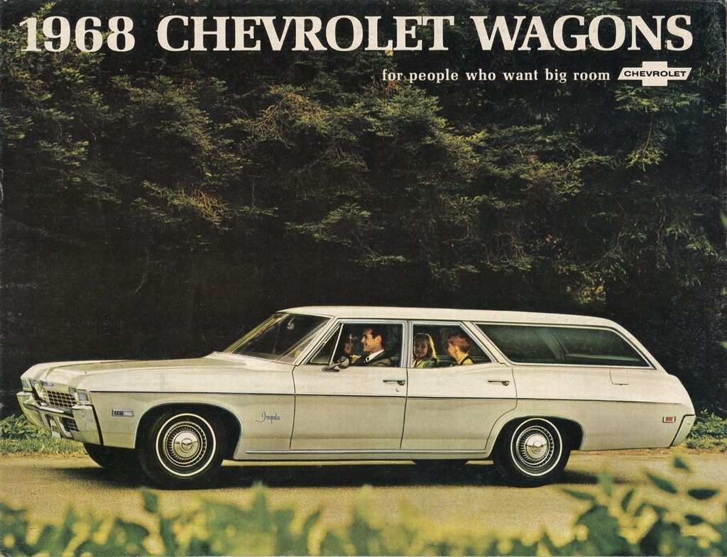 1968 Chevrolet Wagons Brochure Page 16